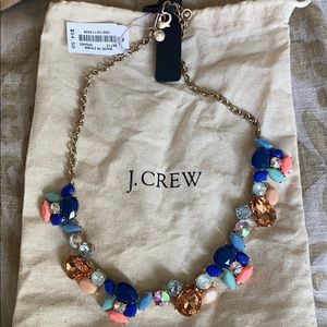J. Crew gem necklace